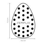 Semplix mini iron rest silicone (10.5 x 15.5 cm / pink)