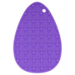 Semplix mini iron rest silicone (10.5 x 15.5 cm / purple)