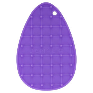 Semplix mini iron rest silicone (10.5 x 15.5 cm / purple)