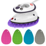 Semplix mini iron rest silicone (10.5 x 15.5 cm / purple)