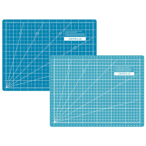 Semplix cutting mat turquoise-petro (30 x 22 cm/ 12 x 9 inch) A4