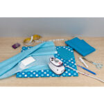 Semplix Bügel-Set mit Mini-Bügeleisenablage türkis/türkis