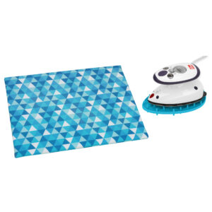 Semplix Bügel-Set mit Ablage und Prym Mini-Bügeleisen (petrol / türkis)