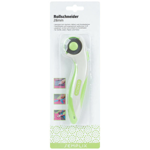 Semplix rotary cutter mini soft grip (28 mm / green)