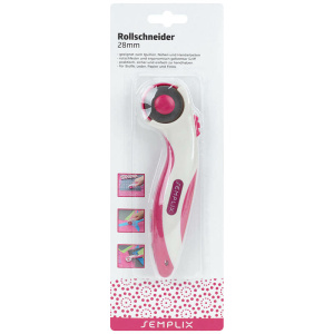 Semplix rotary cutter mini soft grip (28 mm / pink)