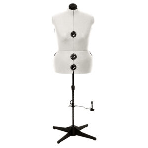 Tailor's dummy/ Tailor's bust DIANA "D" XL beige (adjustable)