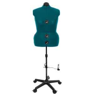 Tailor's dummy/ Tailor's bust DIANA "D" XL Jade with castors (adjustable)