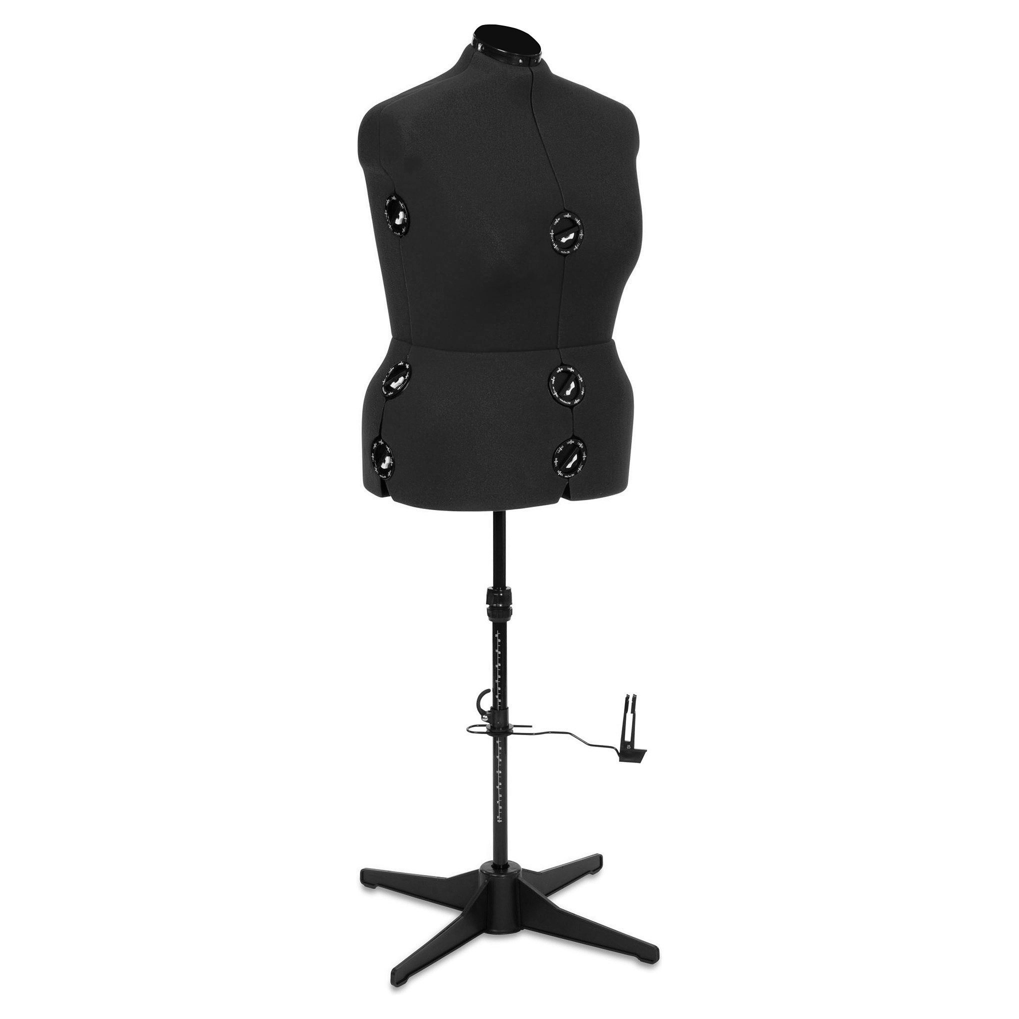 Tailor's dummy/ Tailor's bust DIANA "D" XL black (adjustable)