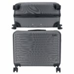 Semplix sewing machine trolley (M / steel gray / hard shell)
