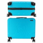 Semplix sewing machine trolley (M / turquoise / hard shell)