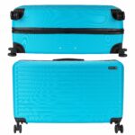 Semplix sewing machine trolley (L / turquoise / hard shell)
