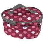 Semplix Reisebügeleisentasche Soft Polka Dots berry