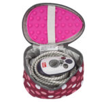 Semplix Reisebügeleisentasche Soft Polka Dots berry