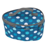 Semplix Reisebügeleisentasche Soft Polka Dots petrol