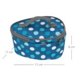 Semplix Reisebügeleisentasche Soft Polka Dots petrol