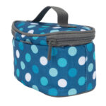 Semplix Reisebügeleisentasche Soft Polka Dots petrol