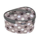Semplix Reisebügeleisentasche Soft Polka Dots gray/stone