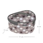 Semplix Reisebügeleisentasche Soft Polka Dots gray/stone
