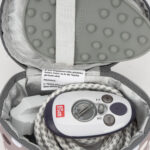 Semplix Reisebügeleisentasche Soft Polka Dots gray/stone