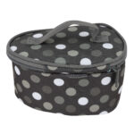 Semplix Reisebügeleisentasche Soft Polka Dots anthrazit