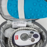 Semplix Reisebügeleisentasche Soft Polka Dots anthrazit