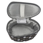 Semplix Reisebügeleisentasche Soft Polka Dots anthrazit