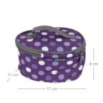Semplix Reisebügeleisentasche Soft Polka Dots purple
