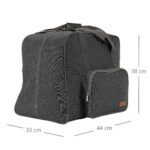 Semplix Overlocktasche anthrazit/grau