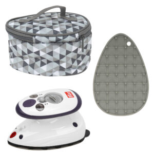 Semplix Prym Mini Iron Bundle - Diamond gray + Silicone Tray gray