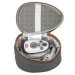 Semplix Prym mini iron bundle - anthracite/brown + silicone tray gray