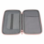 Semplix Aufbewahrungstasche mit Scheren-Set und Ölstift rosé