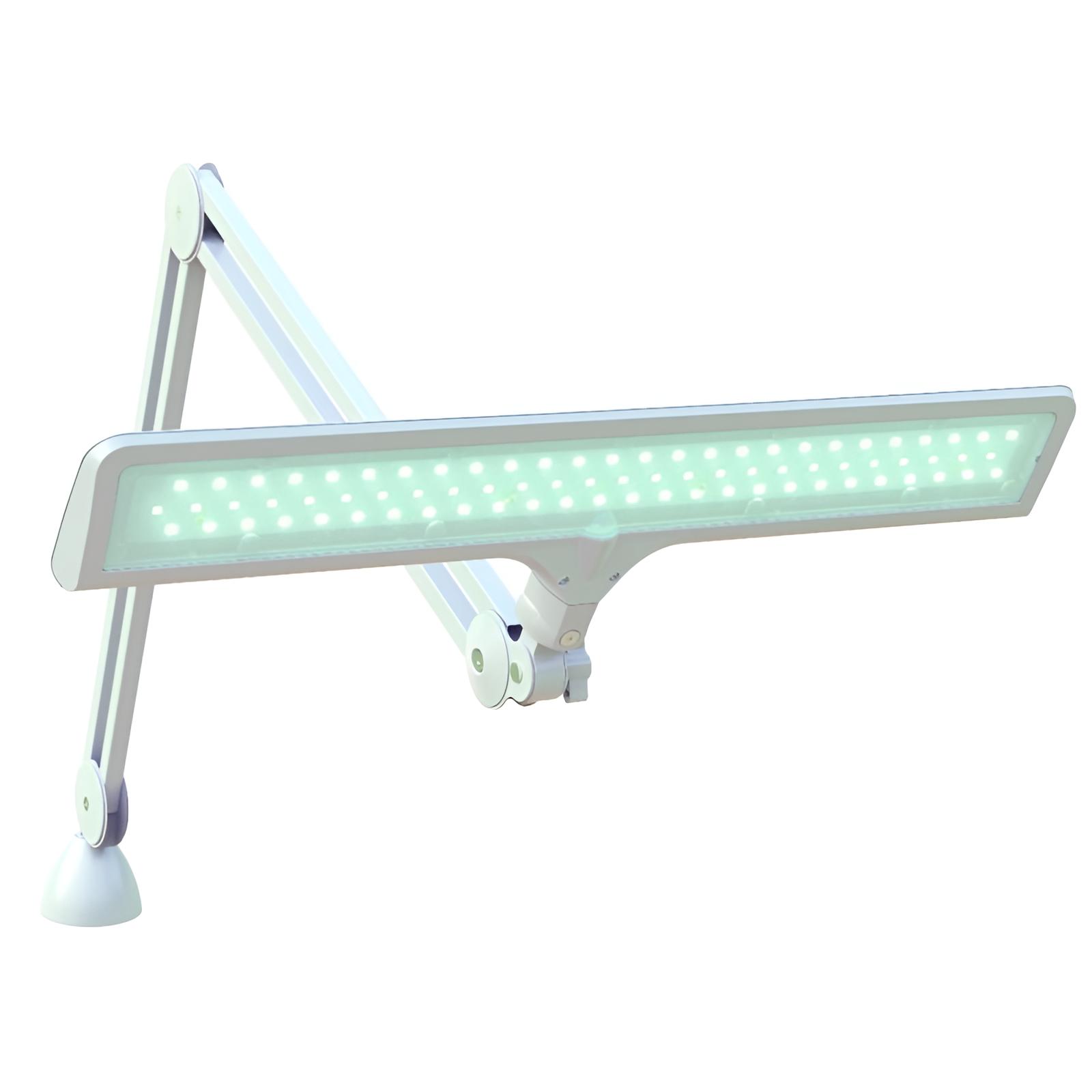 Daylight Lumi LED Arbeitsplatzleuchte (weiß/ Klemm/ dimmbar)