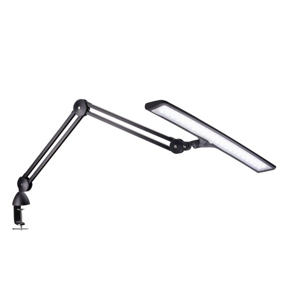 Daylight Lumi LED Arbeitsplatzleuchte (schwarz/ Klemm/ dimmbar)