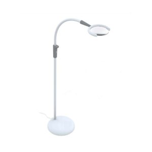 Daylight Magnificent Pro Stand - Tischlupe (weiß/ grau/ Ø 13 cm/ 1,75-Fach)