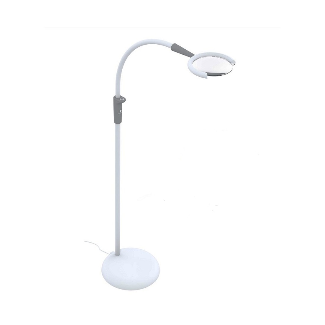 Daylight Magnificent Pro Stand - Tischlupe (weiß/ grau/ Ø 13 cm/ 1,75-Fach)