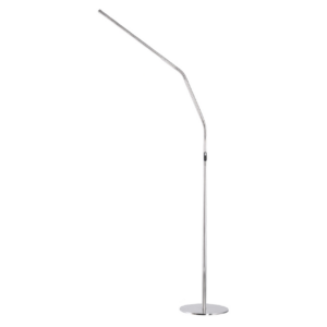 Daylight Slimline 4 Standleuchte/Stehleuchte (gebürsteter Stahl)