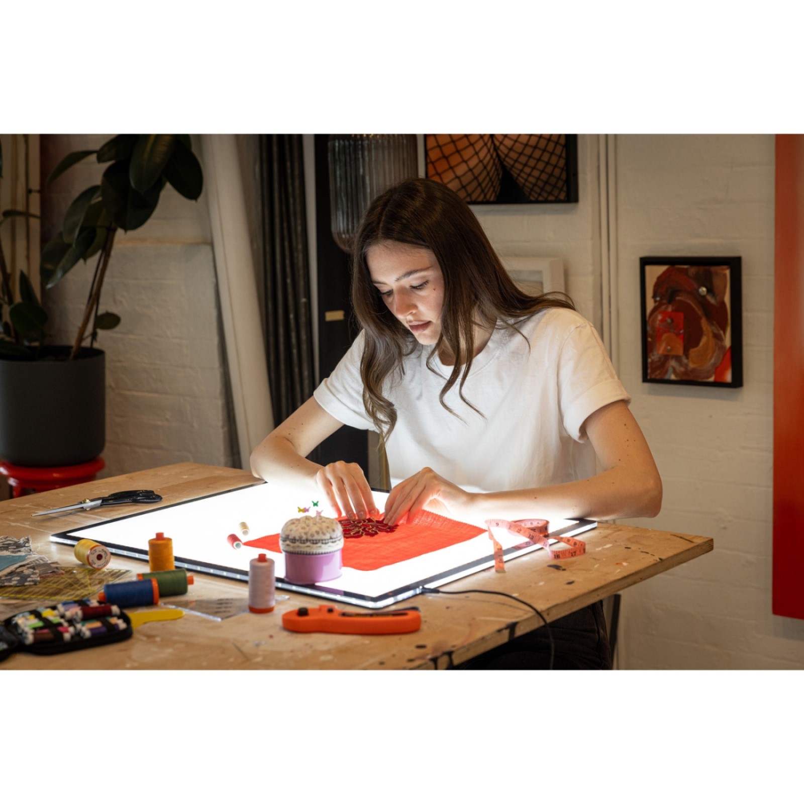 Daylight Wafer 3 Light Pad A2 (Lichtbox / B64xH50xT0,8 cm / dimmbar)