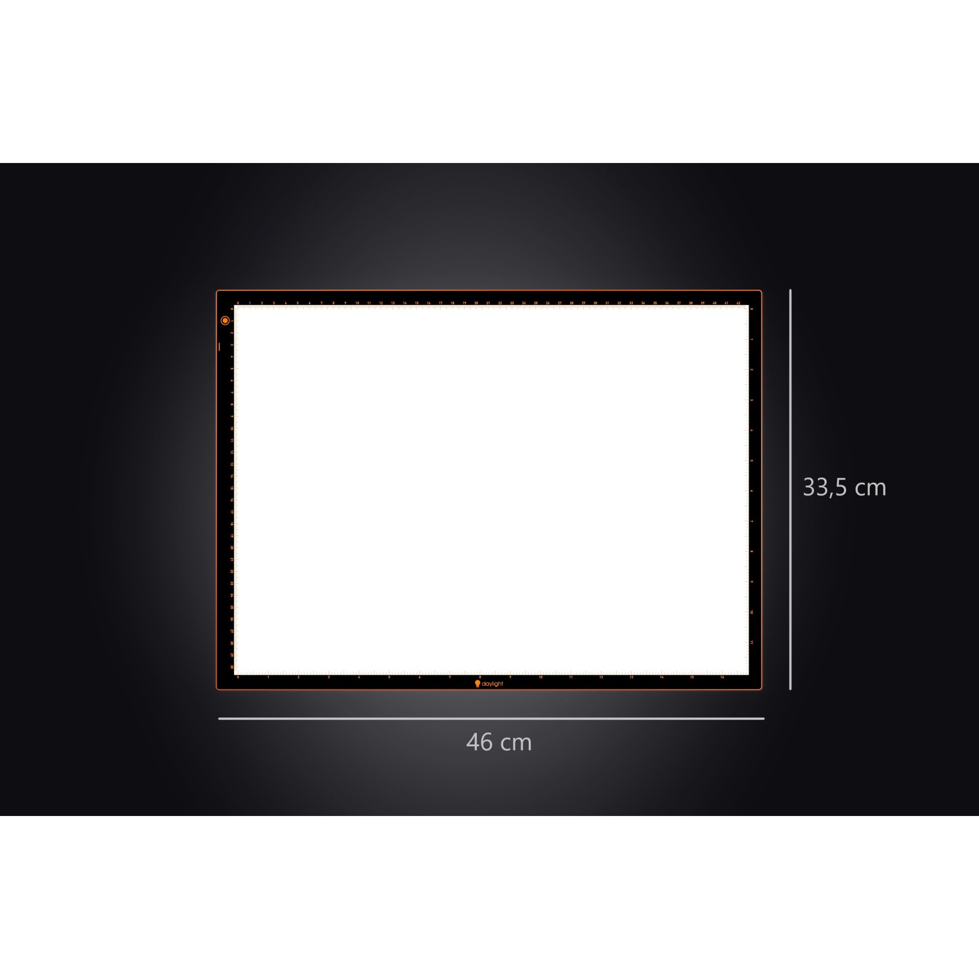 Daylight Wafer 2 Light Pad A3 (Lichtbox / B46xH33,5xT0,8 cm / dimmbar)
